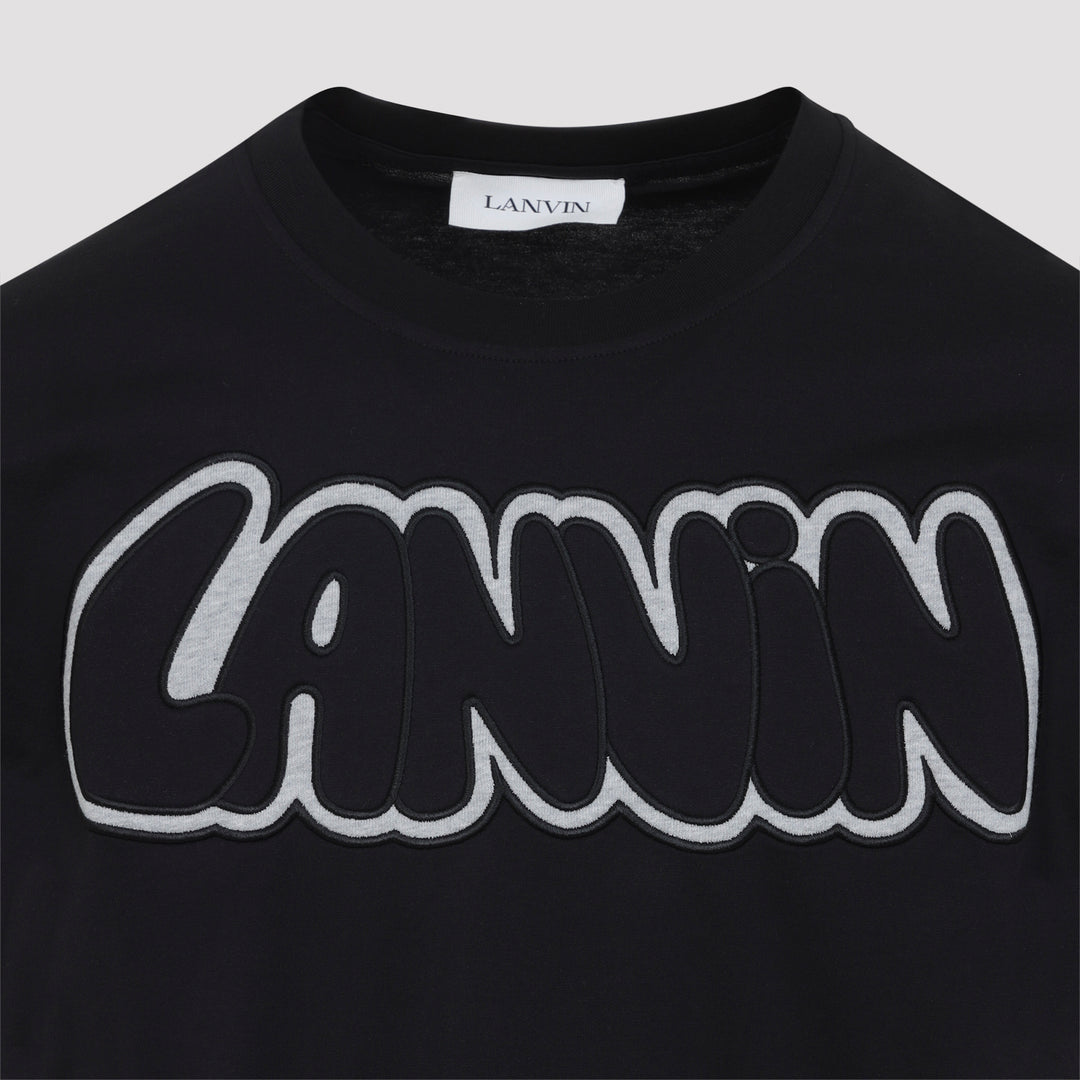 Lanvin T-shirts - Nero | 5518e855499cac146f9644f8c57f4d101a8bcb74