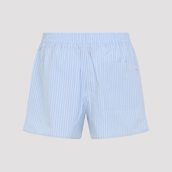 Ami Paris Shorts - Blu | 431488deea5c2f0394851e2beb9f3624e39a02f0