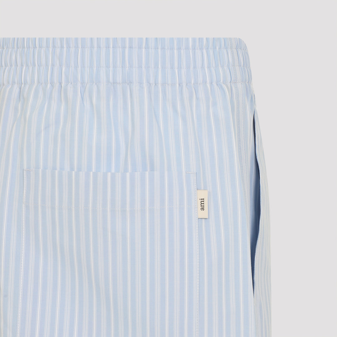 Ami Paris Shorts - Blu | 97f871029381174adfd78ce47477e3be87eb82fc