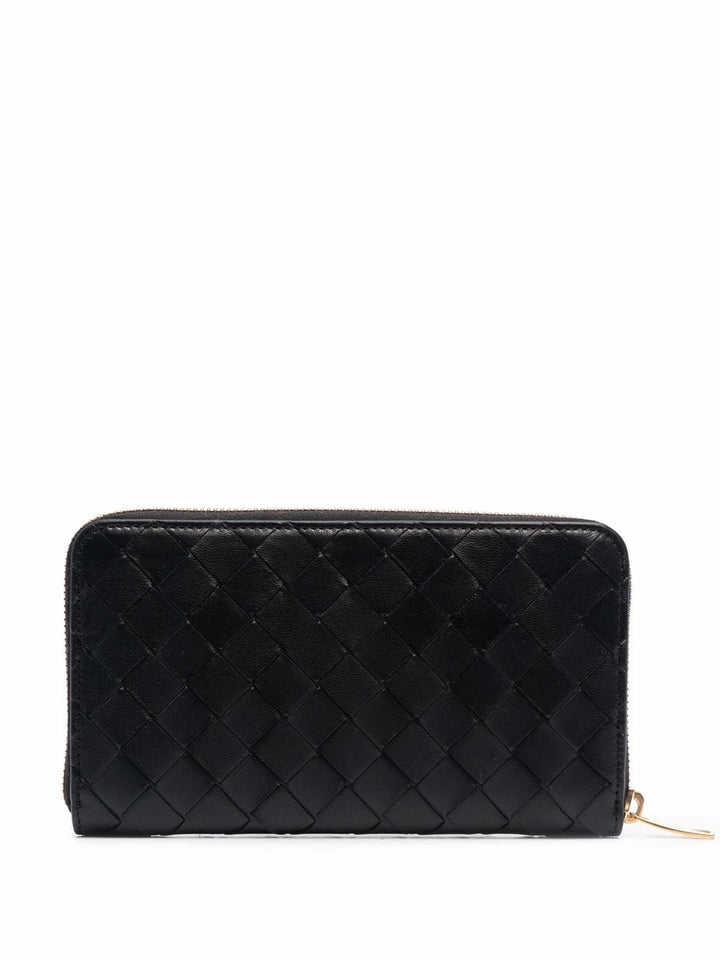 Bottega Veneta Zip around wallets - Nero | 92747b852e68f7e4cdaf952d8d255583292eafac