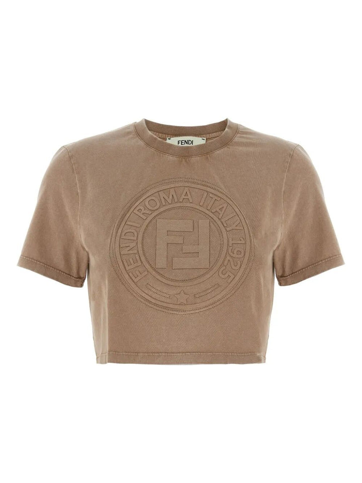 Fendi T-shirts - Marrone | 8c5acce2de91093095eda129f88459d286e92024