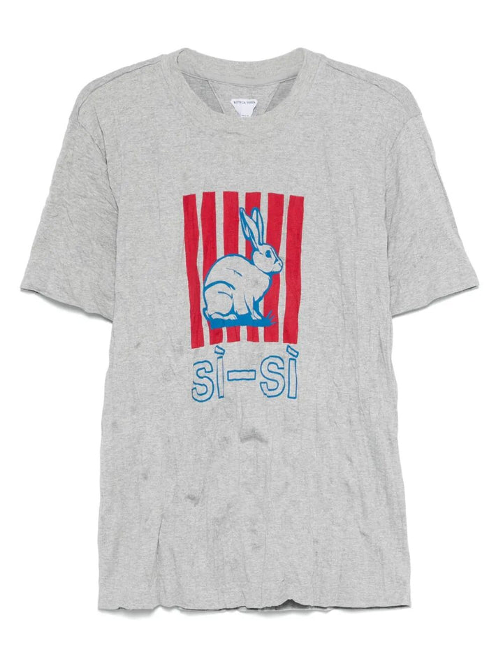 Bottega Veneta T-shirts - Grey | 34ee857b05caa800567bbe58cd754ee37a3366f9