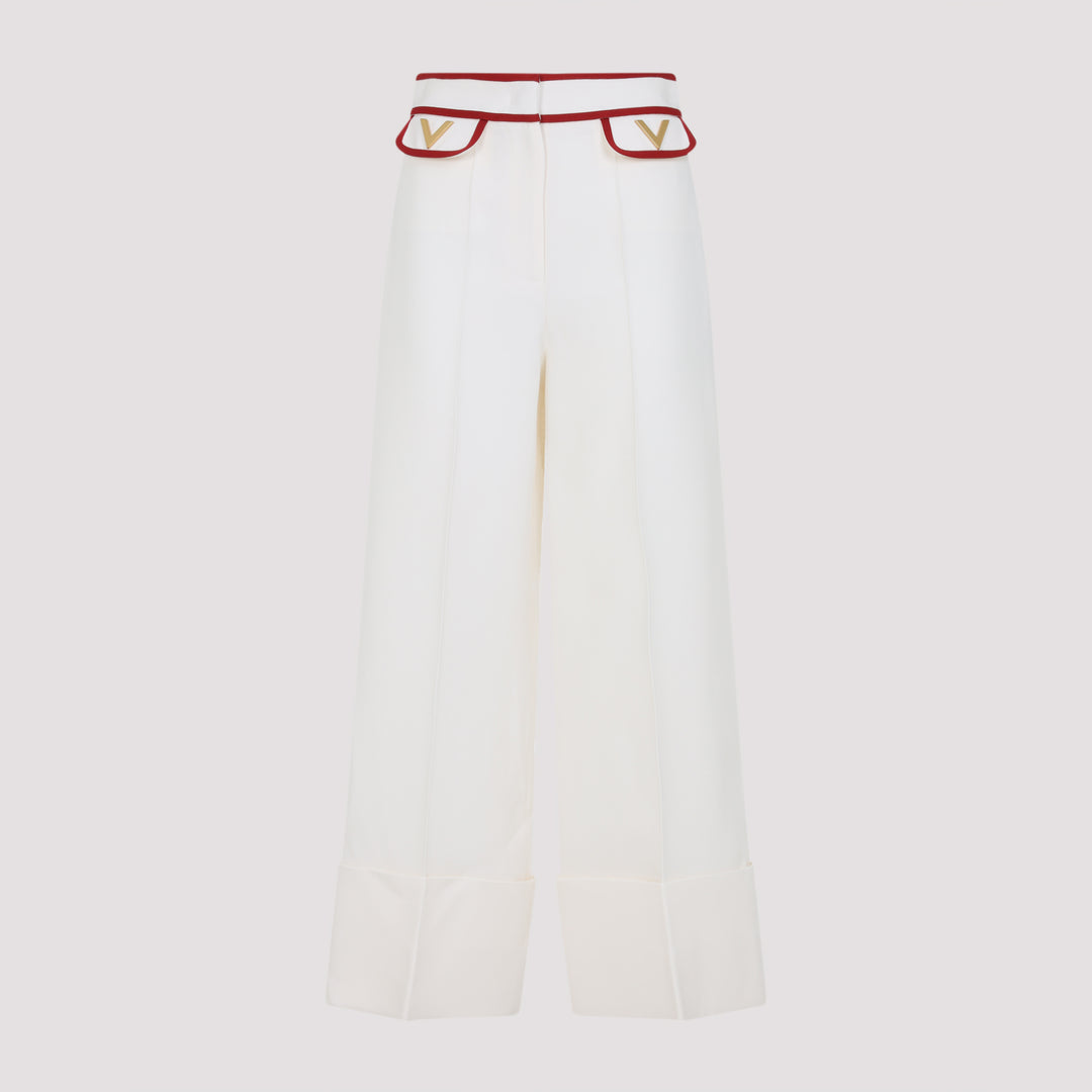 Valentino Regular & straight leg - Bianco | 6e07ea7201ee4233f741d28d93db49f2b0346278