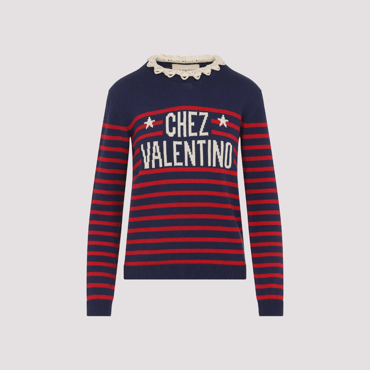 Valentino Pullover - Blu | 0a8e2c9d80203311726803198e5122e522ddddc3