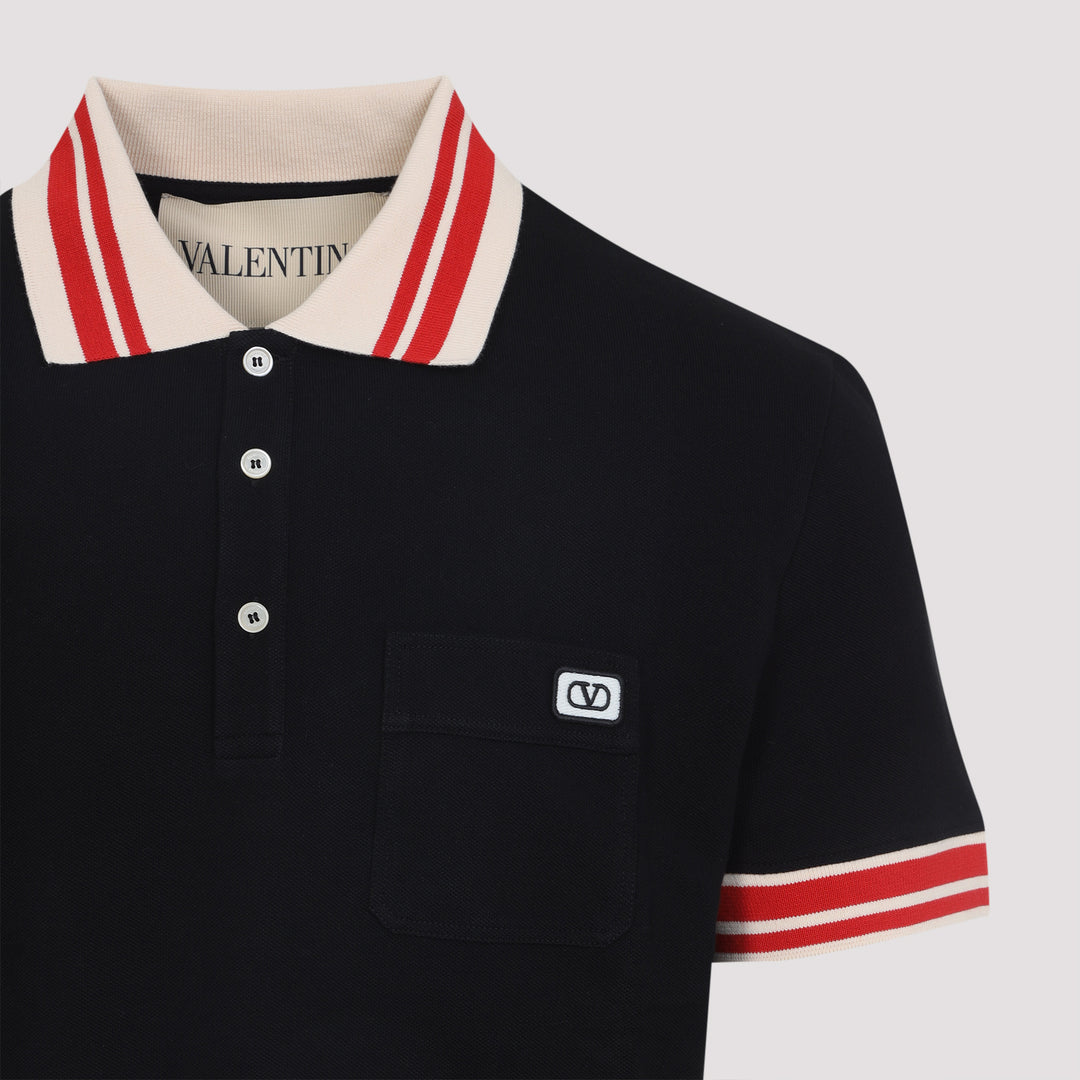 Valentino POLO - Nero | a8f5e1b6ef7581b5c3f9019318c2a970227ddaef