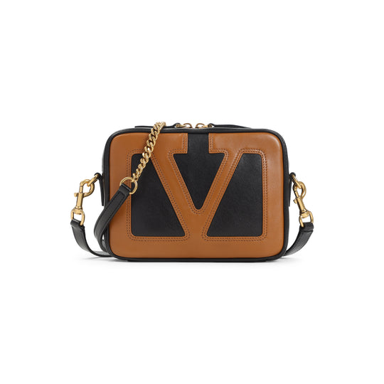 Black Lambskin Viva Superstar Camera Case Shoulder Bag