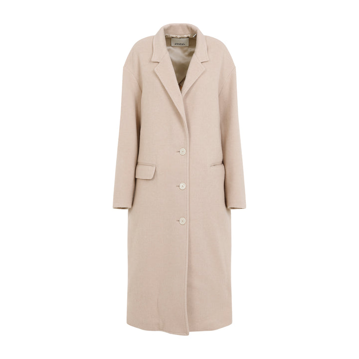 Isabel Marant Double breasted & peacoat - Nude & Neutrals | e800195a1a33975eec916abe68818faaed3dcbd1