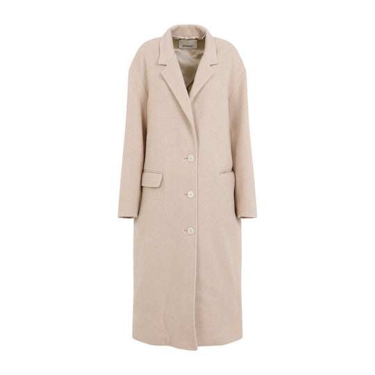 Beige Wool Efezia Coat