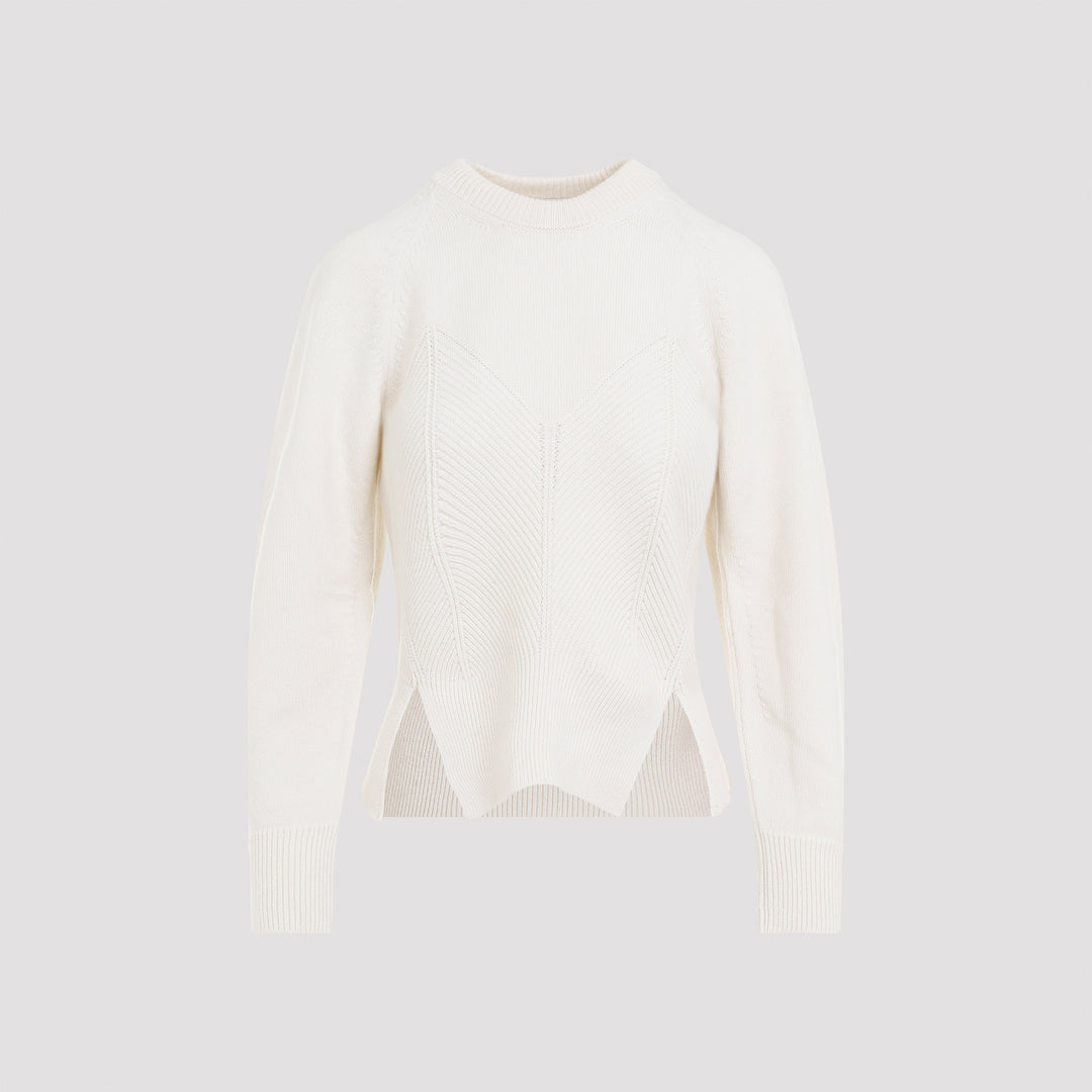 Alexander Mcqueen Pullover - Bianco | 54417a94bee082de26bfe224625d41094f9933ab