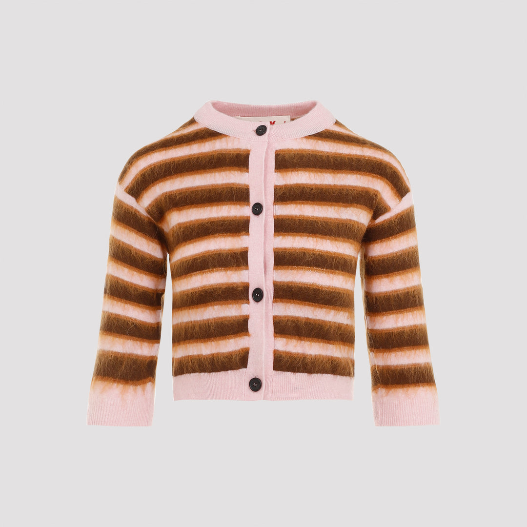 Marni Cardigan - Pink & Purple | ca6364561449ee601c9c4289869b62d3f83c8b48