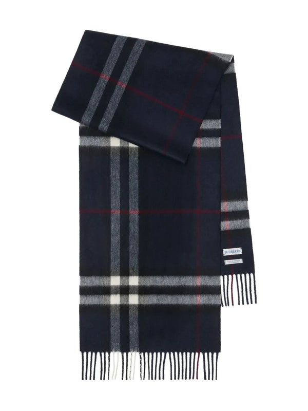 Sciarpa In Cashmere Giant Check