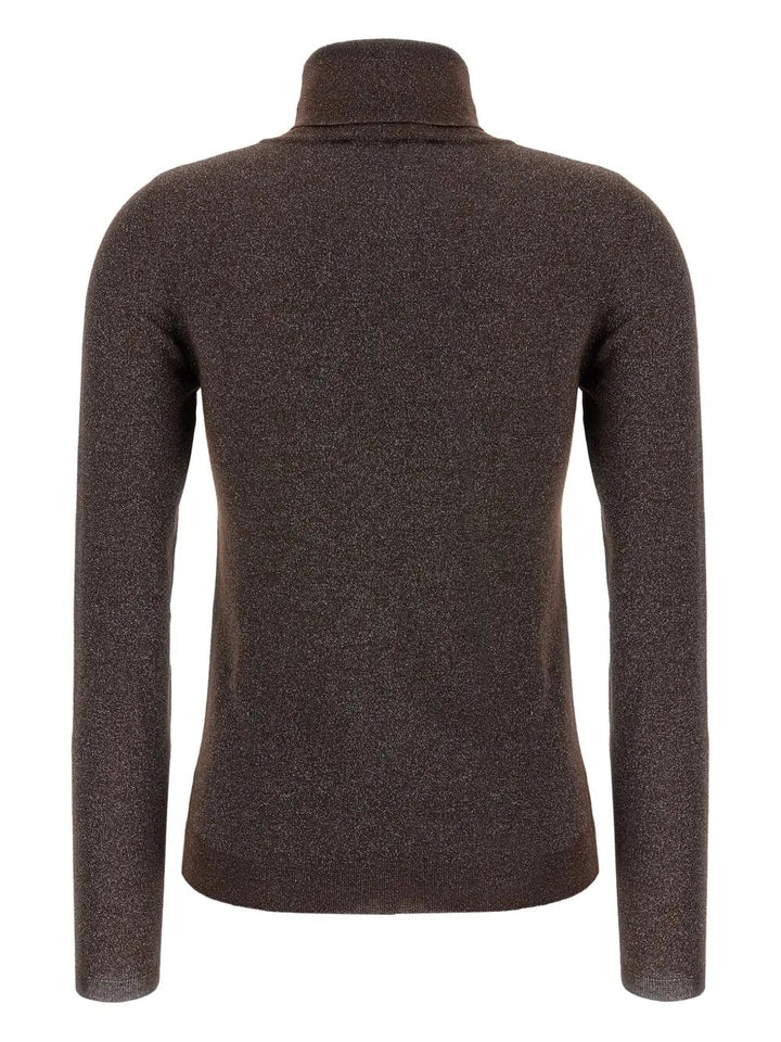 Brunello Cucinelli Turtle neck - Marrone | 6505f6715fac2108e0f82c00e0bbb09f31f42e76