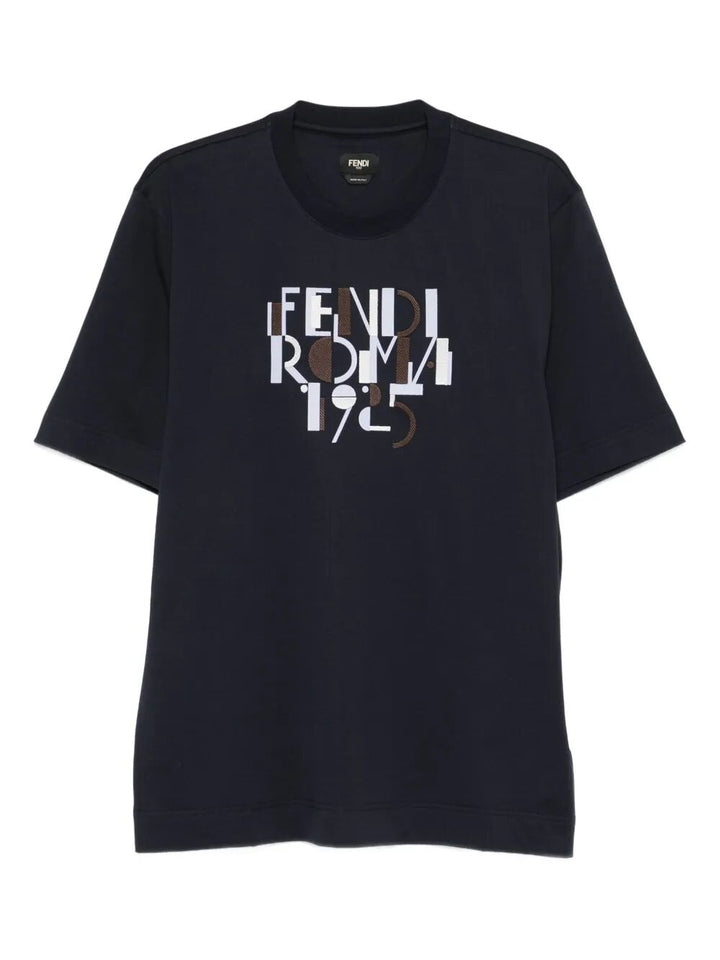 Fendi T-shirts - Blu | 0d3ba8adc0dad7caf8e6505785368a691c47cfaf