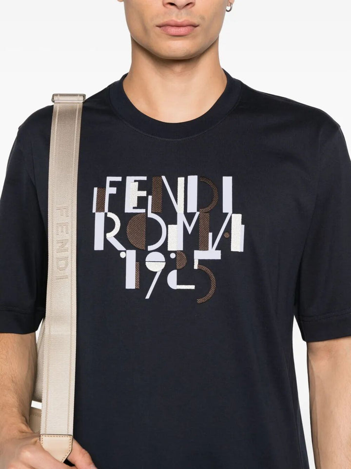 Fendi T-shirts - Blu | 682f0ab71b0b3b8bbb30b3fafe01eb83c105276d