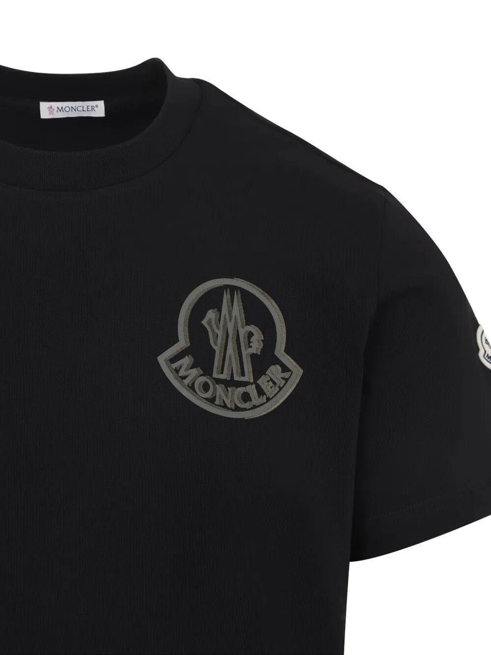 Moncler T-SHIRT - Nero | f232ce21ea3515027c8206bece131ddc21ed2ec6
