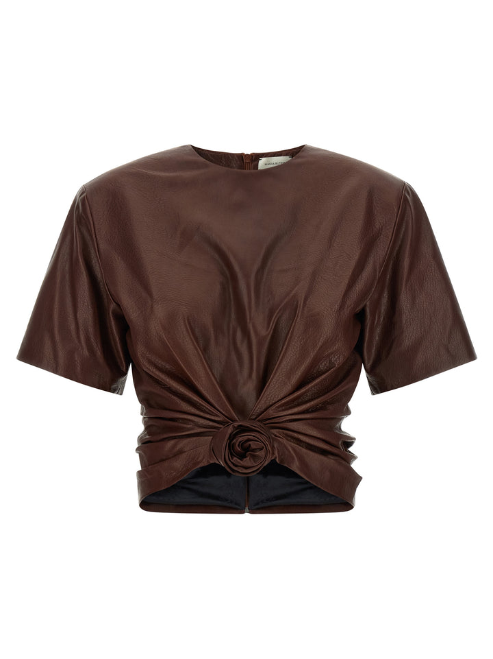Magda Butrym 15 T shirt - Marrone | 14594fa5562ba5d602a399d0ccb50ba487036c79