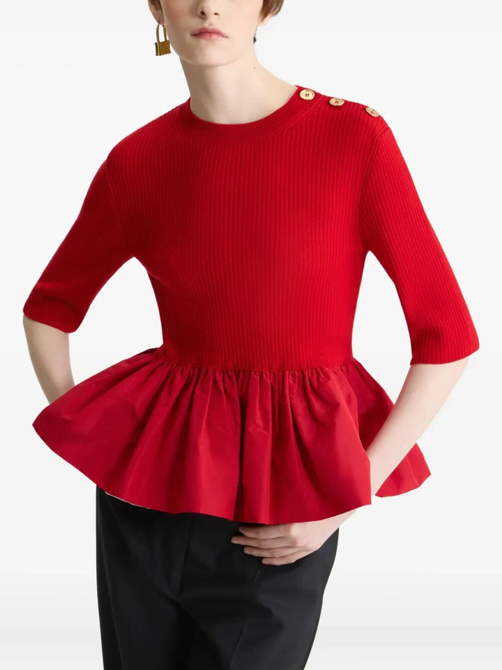 Patou Top - Rosso | 68473566ba6b10e7989550d08bc3afca19ef1c99
