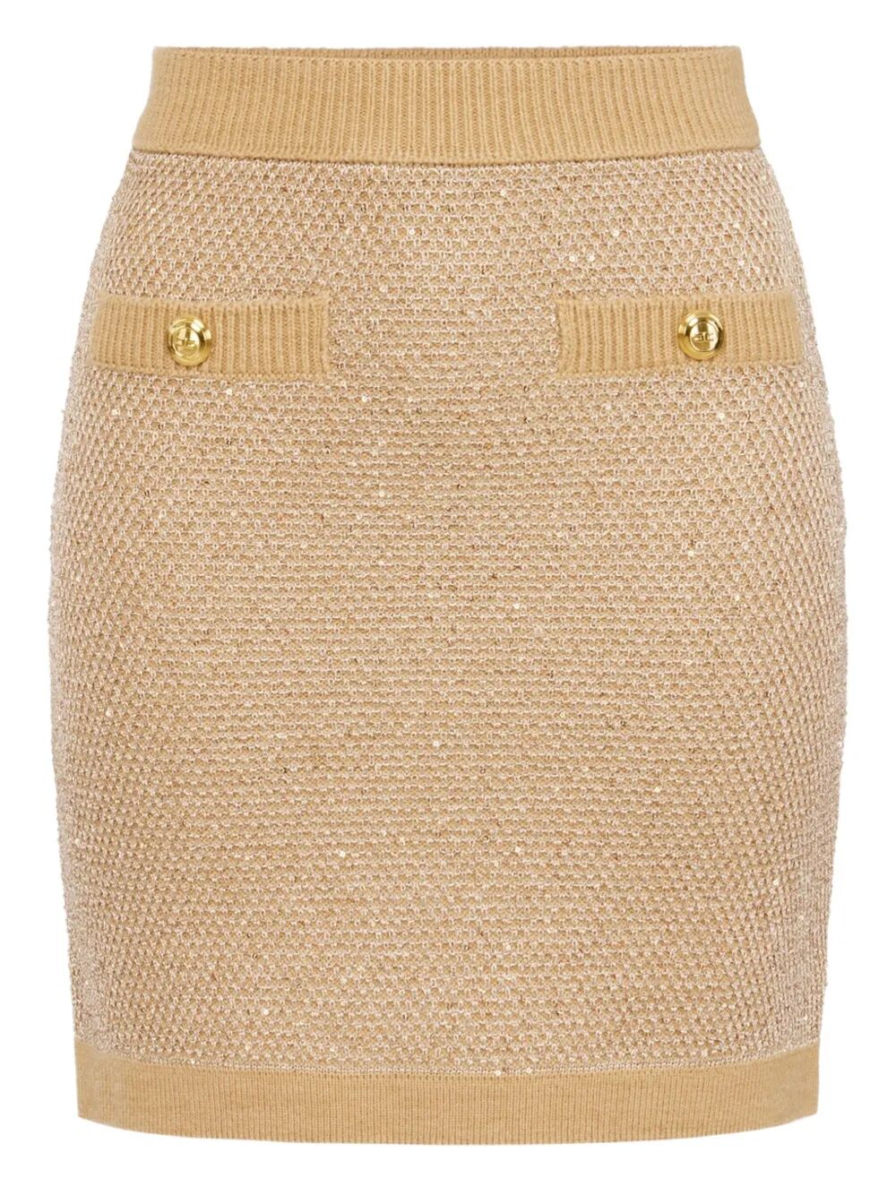 Elisabetta Franchi Mini skirts - Nude & Neutrals | 235328a40e916f979dad99bc9b988bc703341296