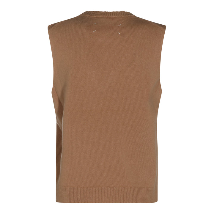 Maison Margiela Sweaters - CAMEL | 25ca181ccf27e672a998a85826b4e1f9cfdadda6