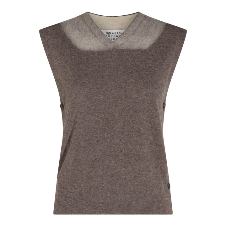 Maison Margiela Sweaters - MUD/ECRU | d0df4ab4903ffb3640e14aa39b18d2b95d4d9ad8
