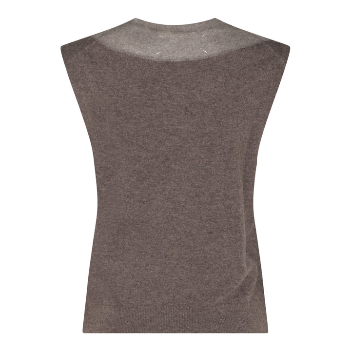 Maison Margiela Sweaters - MUD/ECRU | 6124de727c6631cea4f49fb1a44bcbfb8f454a4b