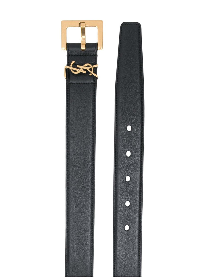 Saint Laurent Paris Cinture - Nero | 021d319f2e4488f0bd8894a5ad00c2119817abbe