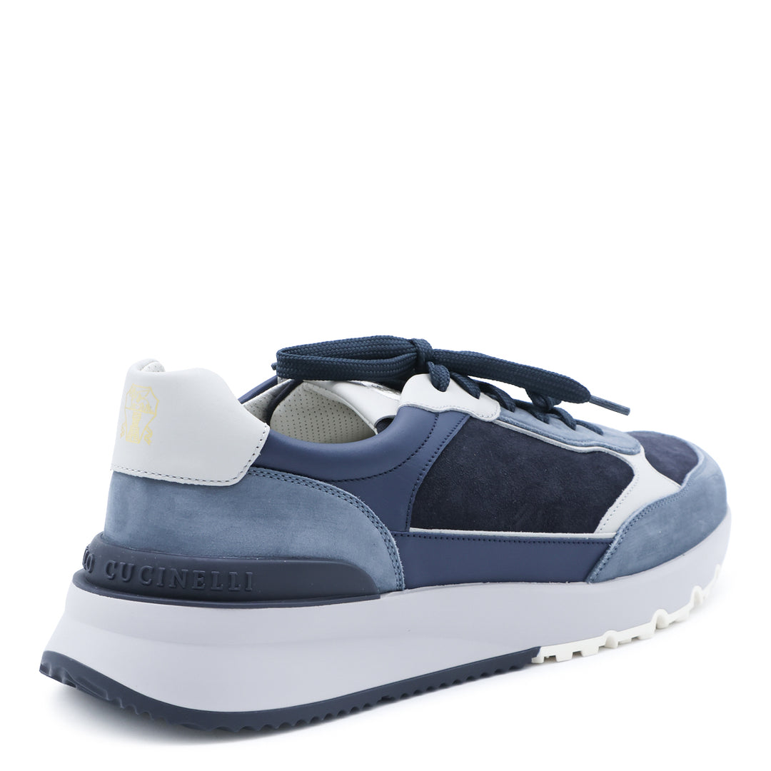 Brunello Cucinelli Sneakers - NAVY | b65984983221b8d7a7c4127ba32c3e8a2efb07d3