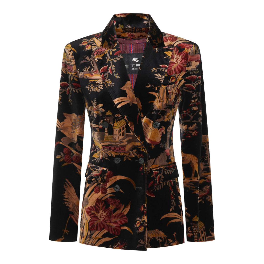 Etro Jackets - BLACK/BORDEAUX | 70f3356a169fc5c0154a8ca11fe1aa85e3057216