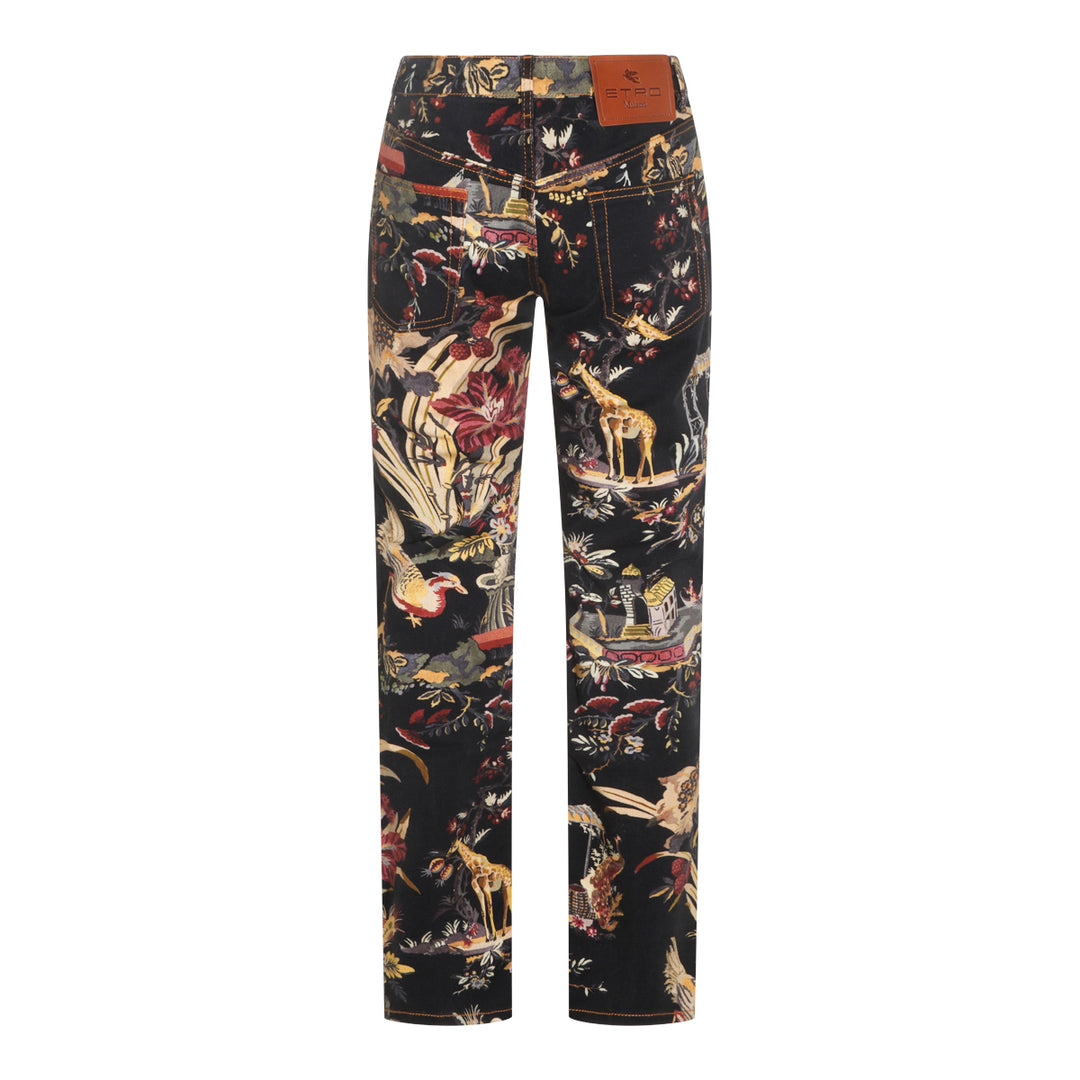 Etro Jeans - BLACK/BORDEAUX | 0c2f9e8352c3e9fa9f8f72bfa01064b0af35edbe