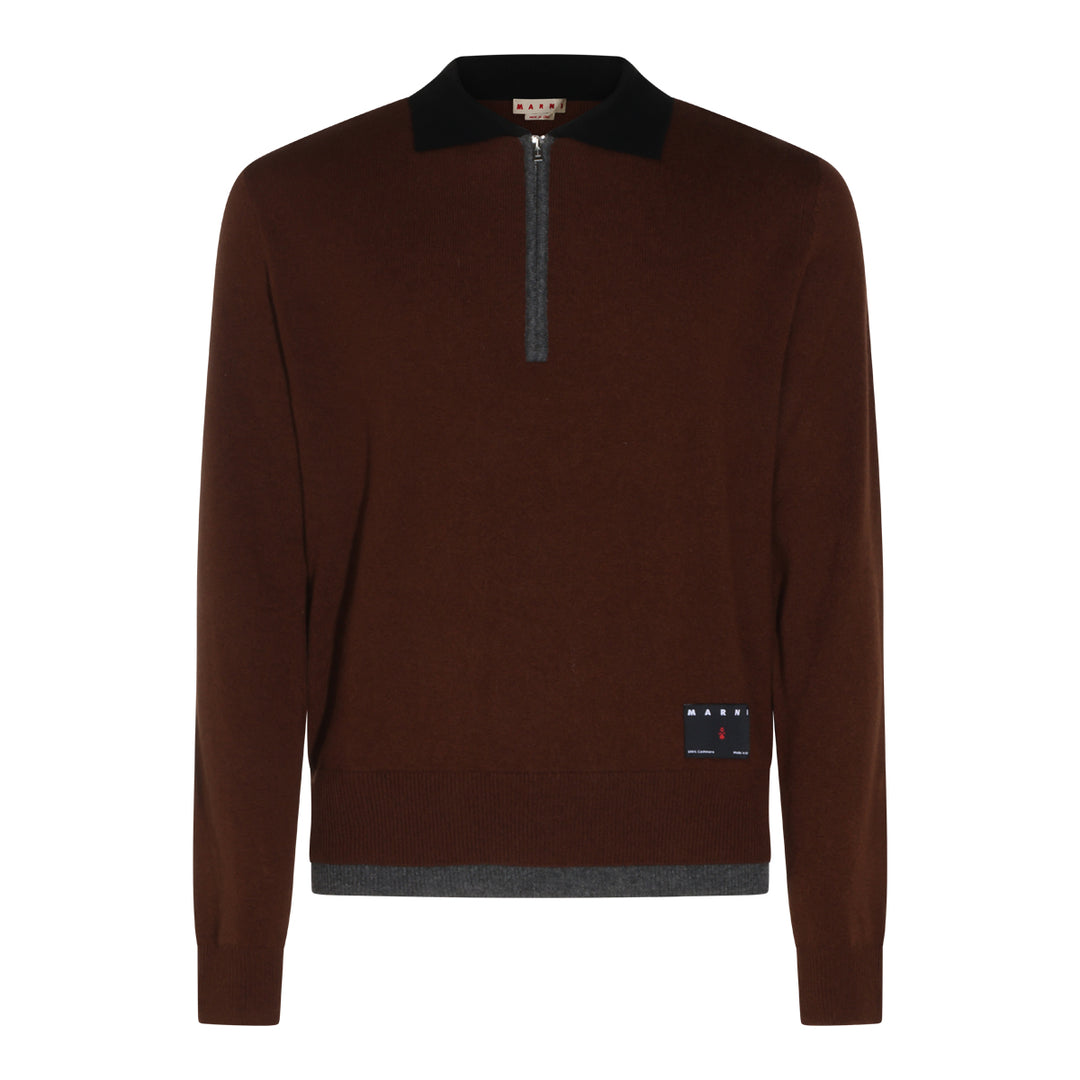 Marni T-shirts and Polos - MULTI BROWN | d24c669d6a3b3e761b729879791a43b714ef926d