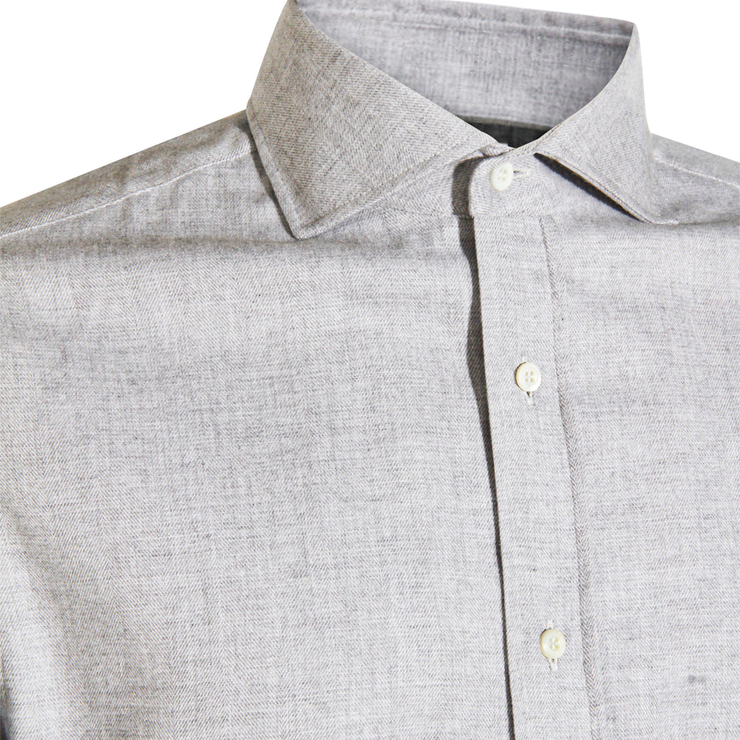 Brunello Cucinelli Shirts - LIGHT GREY | 4eab78bc8f886e0ddf5a9dea9c75e9e2b9ac086c