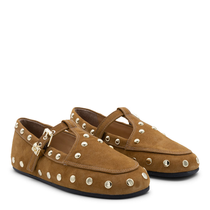 Ganni Flat shoes - CARAMEL CAFE | 20add3923ef2848e4654ca8c87ff76c5b1a74575