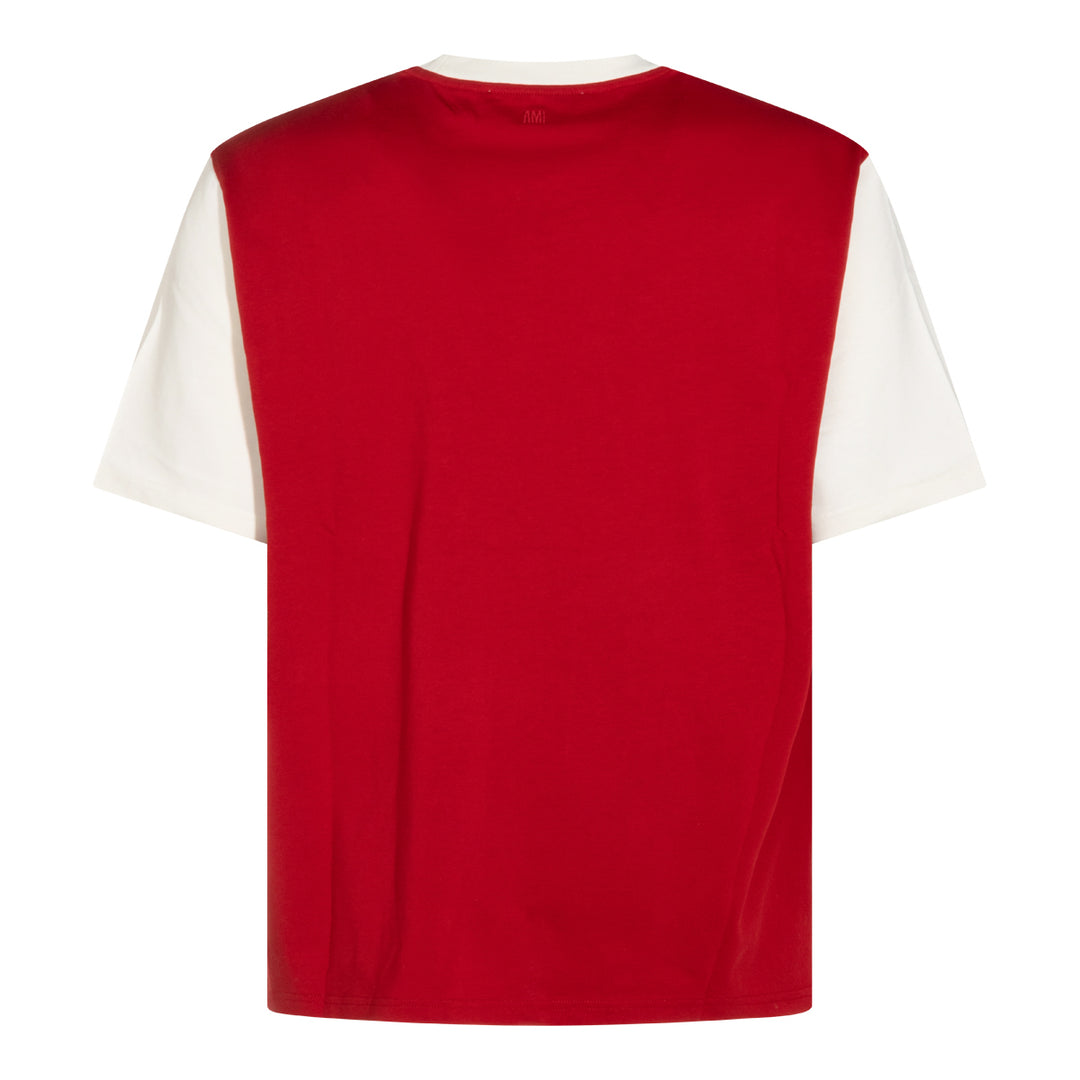 Ami Paris T-shirts and Polos - RED | 4202d24ba80794fd4cb30c510c2b5ed4cc34199a
