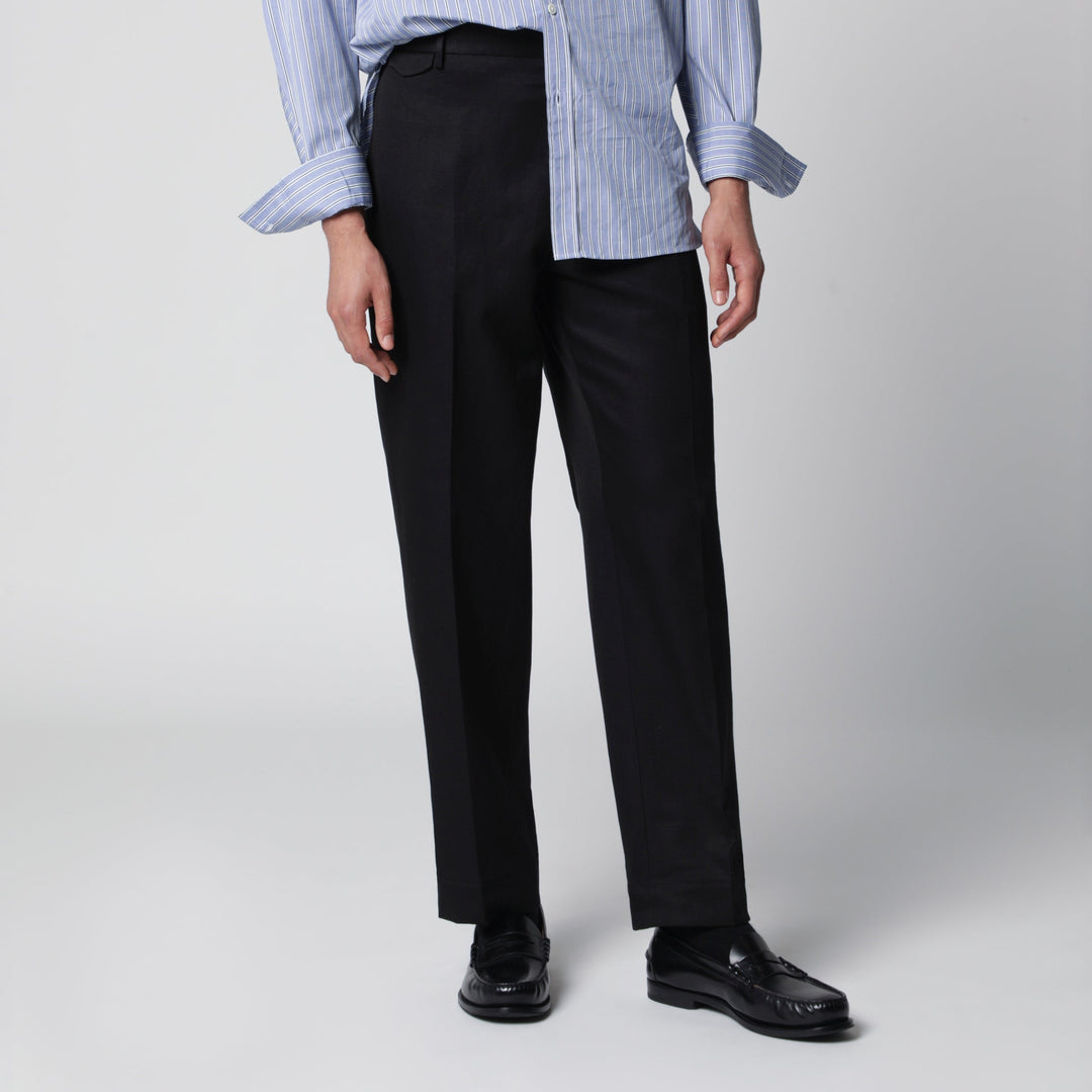Santaniello Pantaloni - Nero | 26c9a3828c93dae5e949eb04b97a6fa5fb7a9f4d