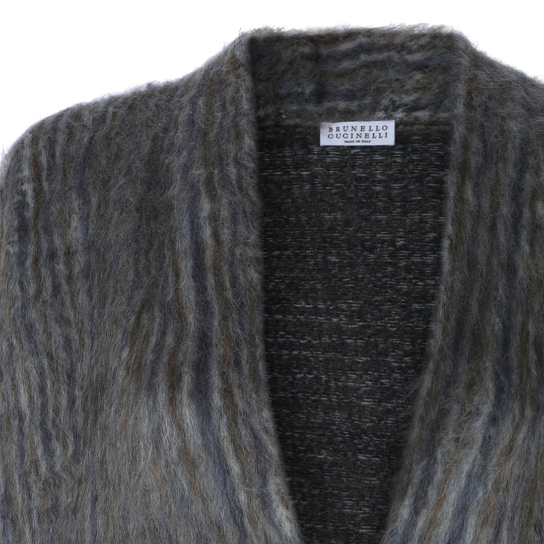 Brunello Cucinelli Coats - LIGHT GREY | 1b10e9b18984582761ed271ed22a8a0f5149bc24