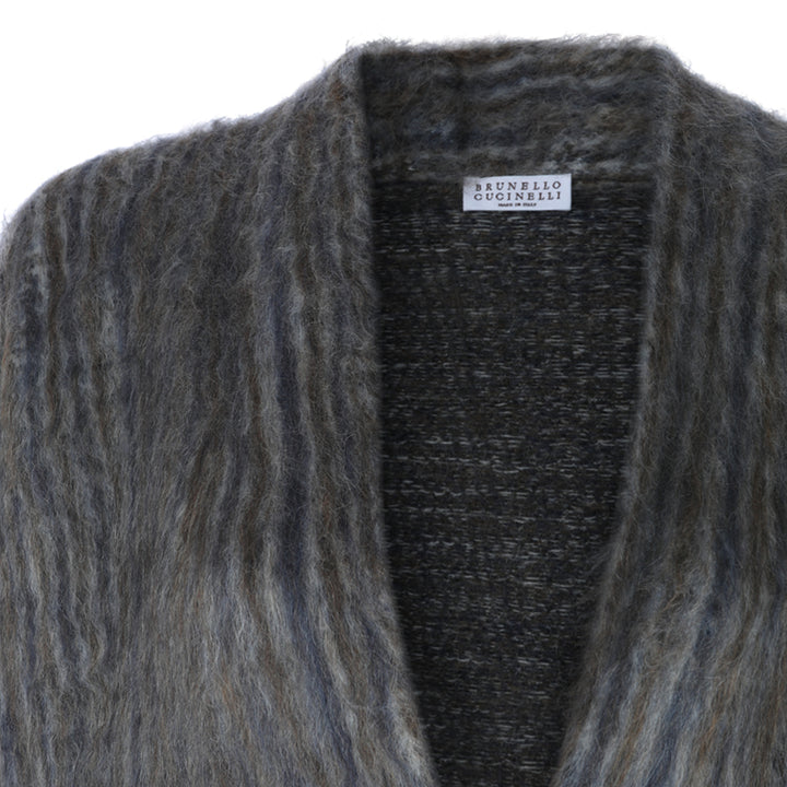Brunello Cucinelli Coats - LIGHT GREY | 1b10e9b18984582761ed271ed22a8a0f5149bc24