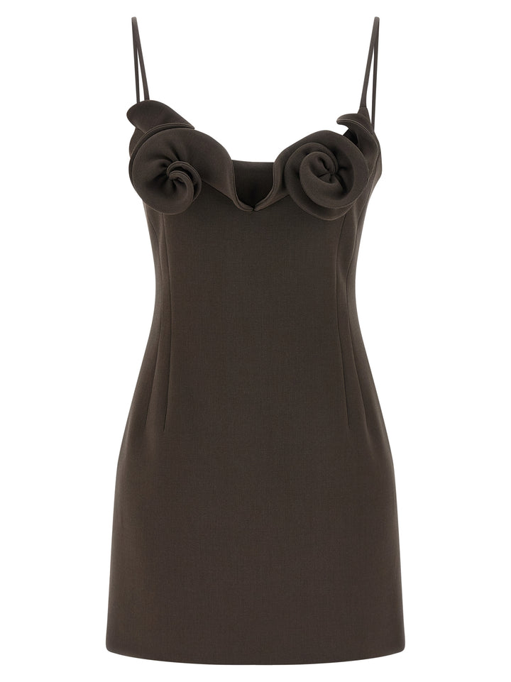 Magda Butrym Dress 38 Abiti - Marrone | 4ff70515f9e44affbedc2386ddf37deb5cb6da7e