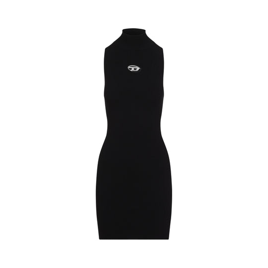 Black M-Onervax Viscose Mini Dress