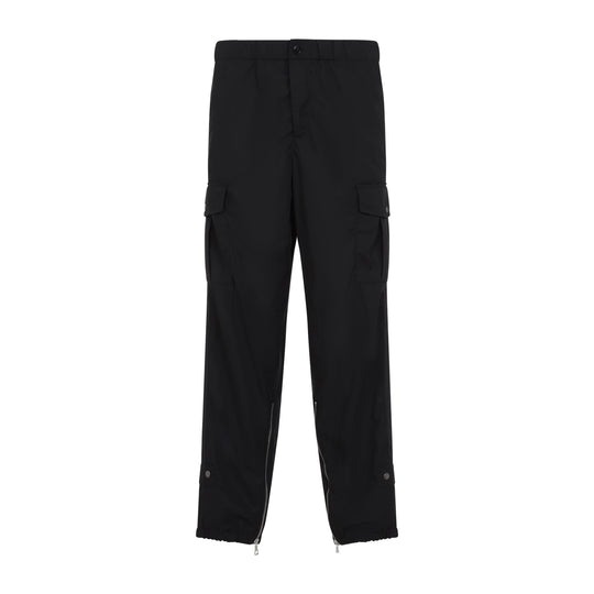 Black Pebb Polyester Pants