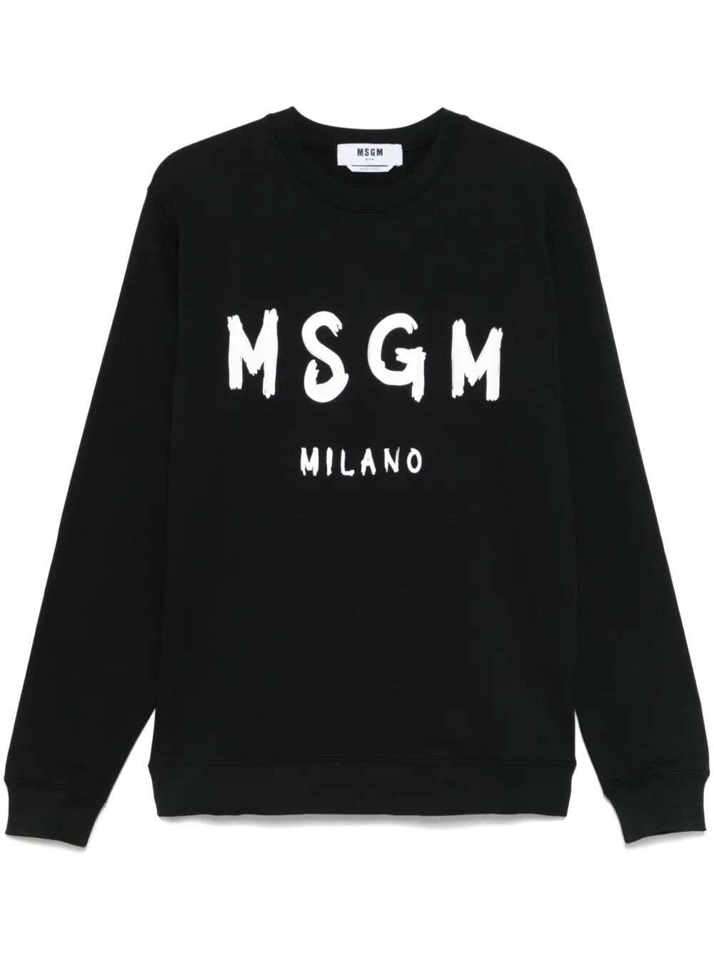 Msgm Round neck - Nero | 74b0270e79e8c117c549ad3359aac169a737caaf