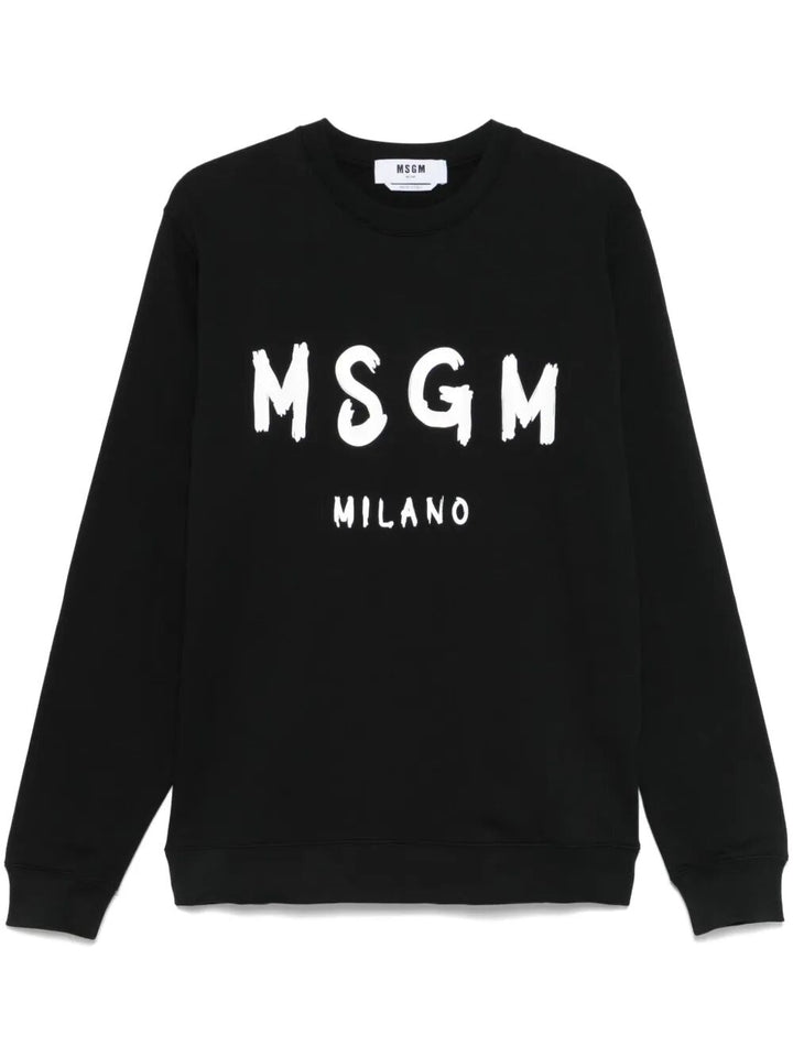 Msgm Round neck - Nero | 74b0270e79e8c117c549ad3359aac169a737caaf