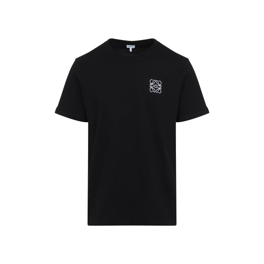Black Anagram Cotton T-Shirt