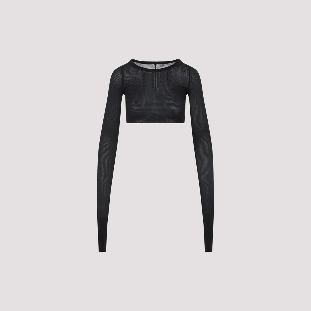 Rick Owens Top - Nero | b85c34cae9be7df5255a3b073689f5474d993e1f