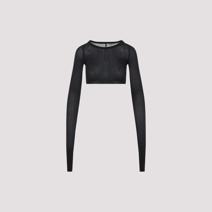 Rick Owens Top - Nero | b85c34cae9be7df5255a3b073689f5474d993e1f