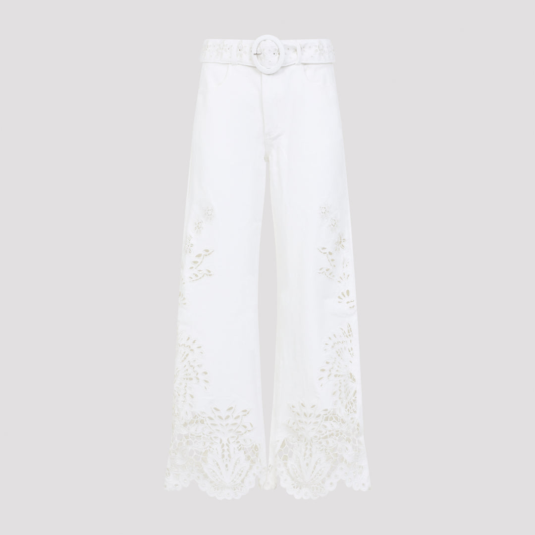 Farm Rio Cropped - Bianco | d44303daba6eb81aab7ac7a0a0c898c8e980672e