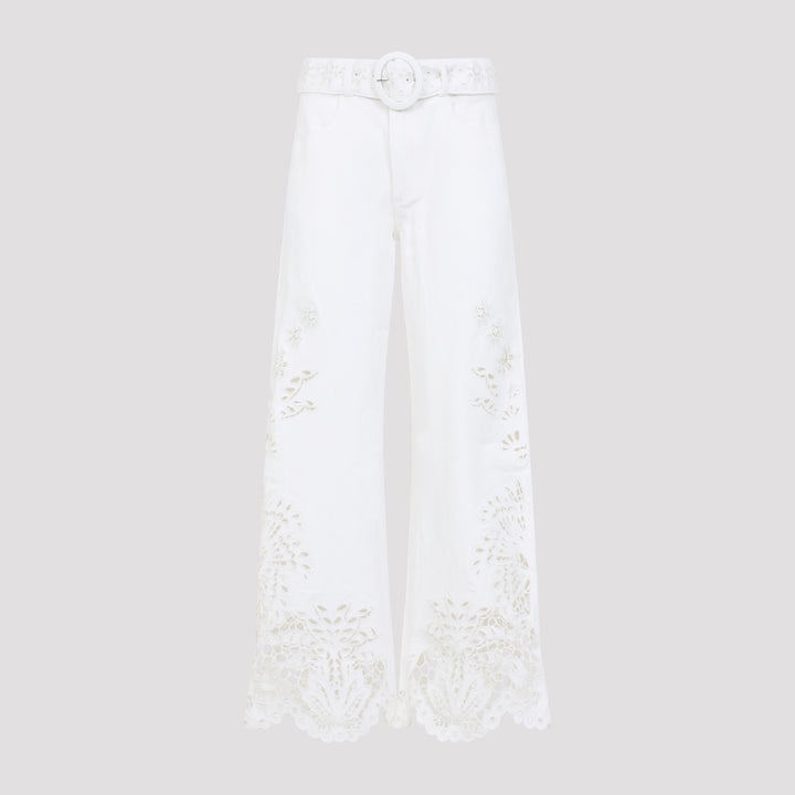 Farm Rio Cropped - Bianco | d44303daba6eb81aab7ac7a0a0c898c8e980672e