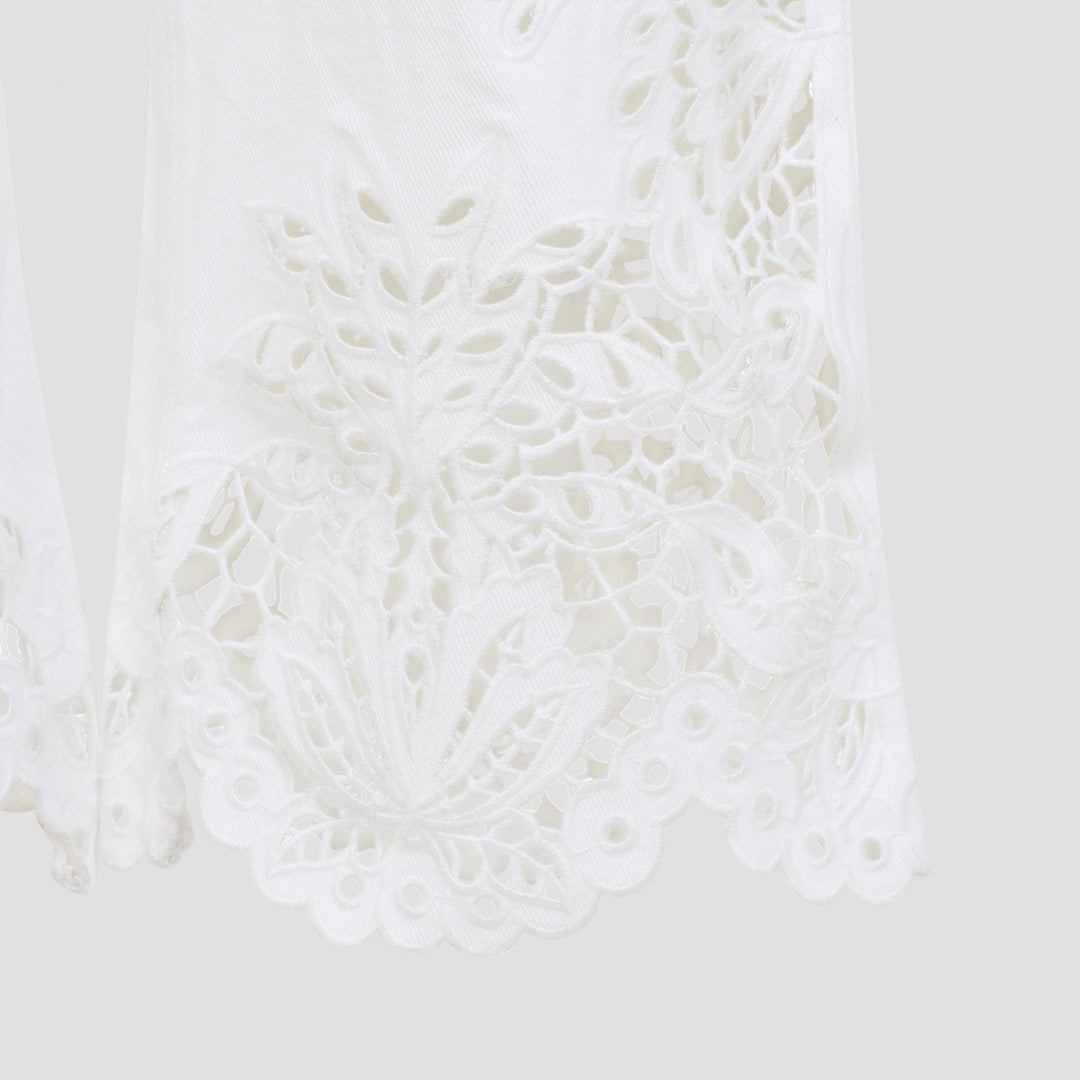 Farm Rio Cropped - Bianco | 71e7a16051f852faff5a7ca3cf55de65f0a3b639