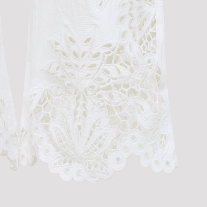 Farm Rio Cropped - Bianco | 71e7a16051f852faff5a7ca3cf55de65f0a3b639