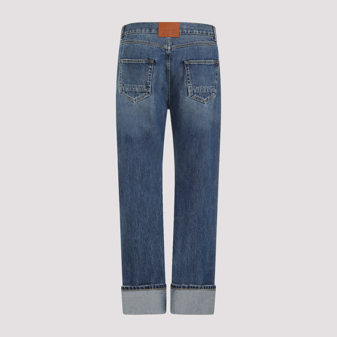 Alexander Mcqueen Jeans - Blu | 8228963039f955f6409d10e7446a13ddc69a8ba7