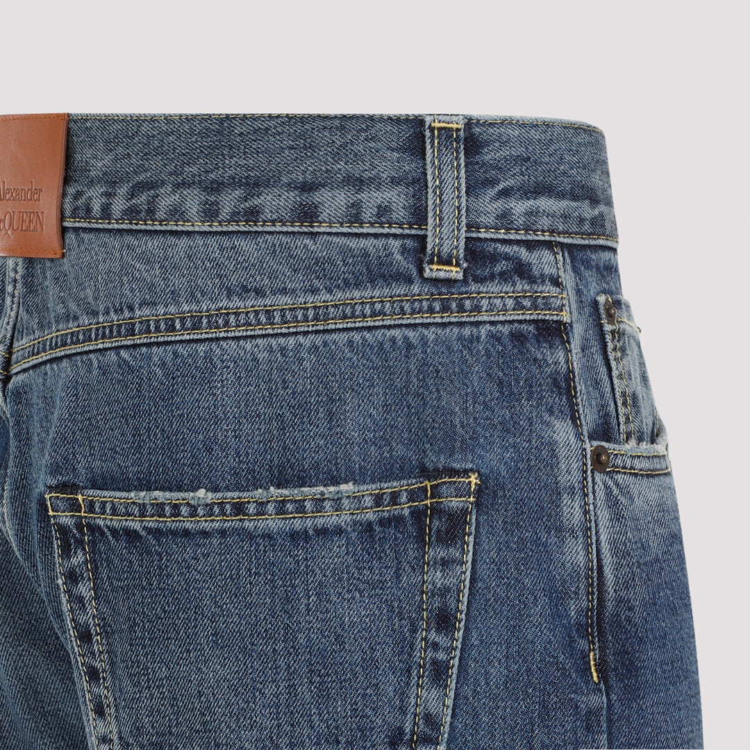 Alexander Mcqueen Jeans - Blu | 5160707a43f3d2947f60070ae446134d45dd76d0